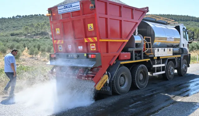 Manisa'da yeni nesil asfalt dönemi başladı