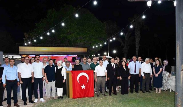 Anamur ve Aydıncık’taki hakim ve savcılara veda programı