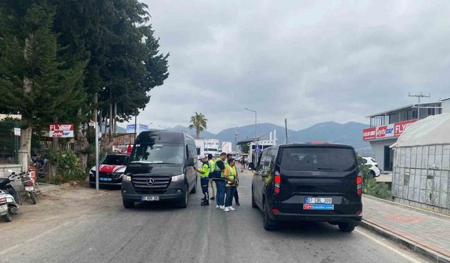 Korsan taşımacılık denetiminde 20 araca ceza yazıldı