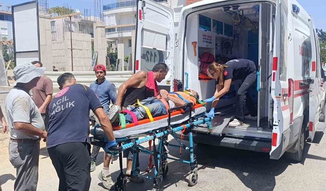 Manavgat’ta iş kazası: 2 yaralı