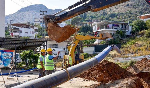 MESKİ, Aydıncık’ta kesintisiz içme suyu altyapısını güçlendirdi
