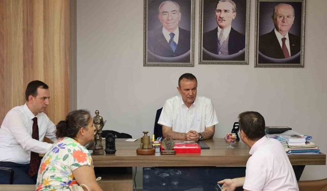 MHP’li Abdurrahman Başkan hemşehrilerini dinledi