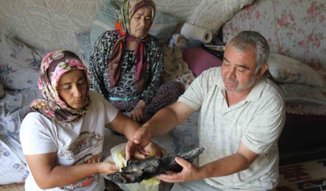 Yangında depoda sakladıkları 90 bin TL kül olan aile Merkez Bankası’na başvurdu