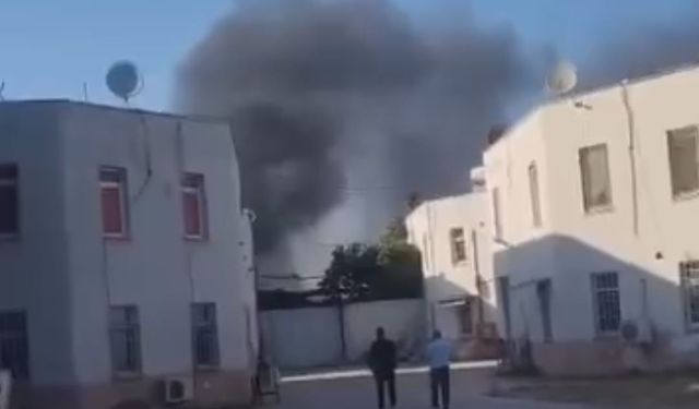 Adana’da yangın
