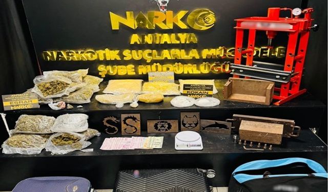 Antalya’da zehir tacirlerine büyük darbe