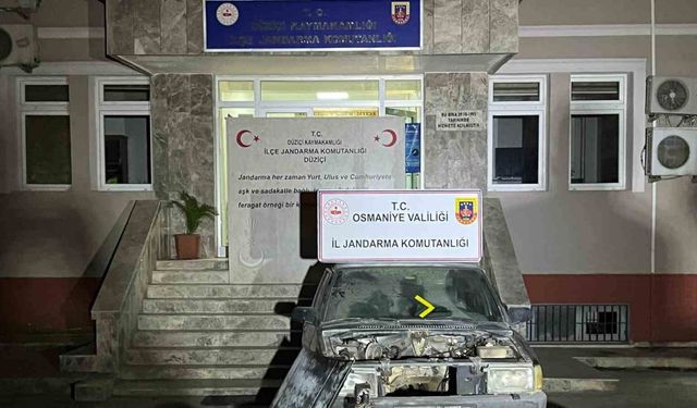 Osmaniye’de çalınan otomobil Kahramanmaraş’ta bulundu: 2 tutuklama