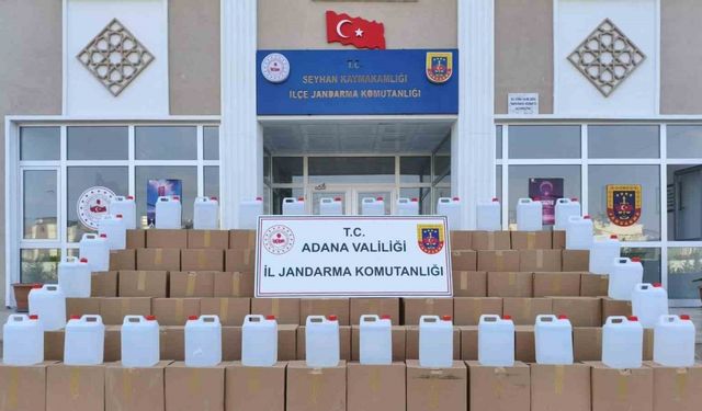 Tır dorsesinde 2 bin 920 litre etil alkol ele geçirildi