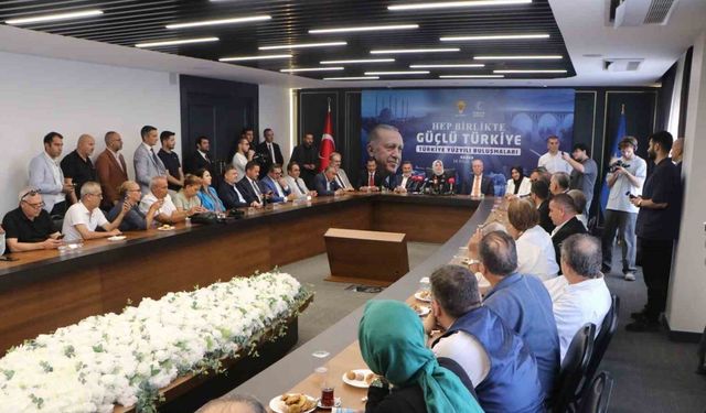 AK Partili heyetten, Türkiye Yüzyılı Buluşmaları