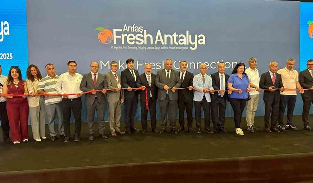 Anfaş Fresh Antalya Fuarı kapılarını açtı