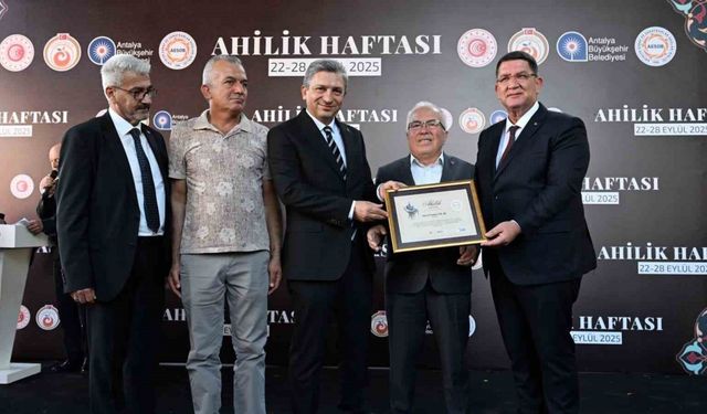 Antalya’da Ahilik Haftası kutlandı