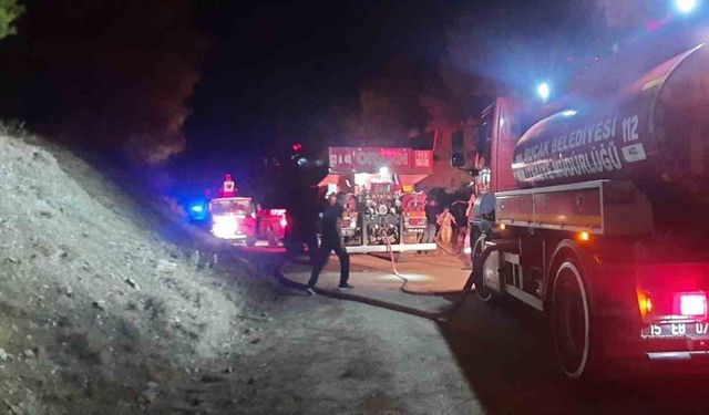 Burdur’daki orman yangını söndürüldü