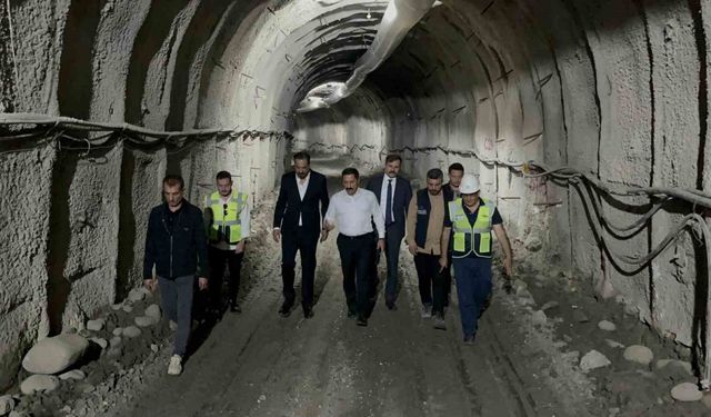 11 bin 200 metre uzunluğa ve 20 metre derinliğe sahip atık su tüneli Türkiye’nin en büyüğü olacak