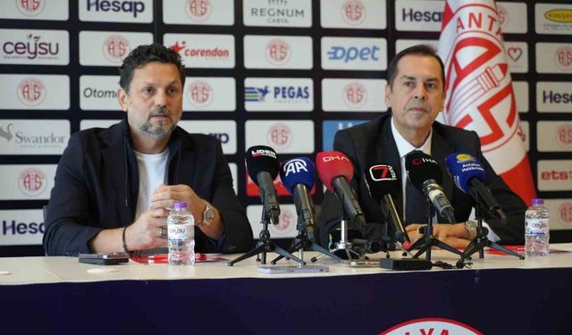 Antalyaspor, Erol Bulut ile 2 yıllık sözleşme imzaladı