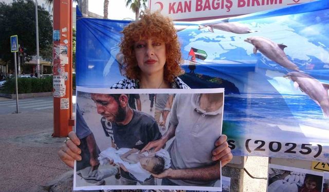 Gazze’ye destek için Kudüs’e yürüyen İranlı aktivist Mersin’e ulaştı