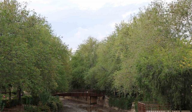 Kozan’ın tarihi ve doğal güzel alanı da kuraklıktan nasibini aldı