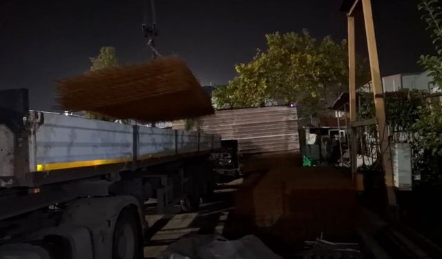 Osmaniye’de 18 ton çelik hasır hırsızlığı: 2 şüpheli tutuklandı