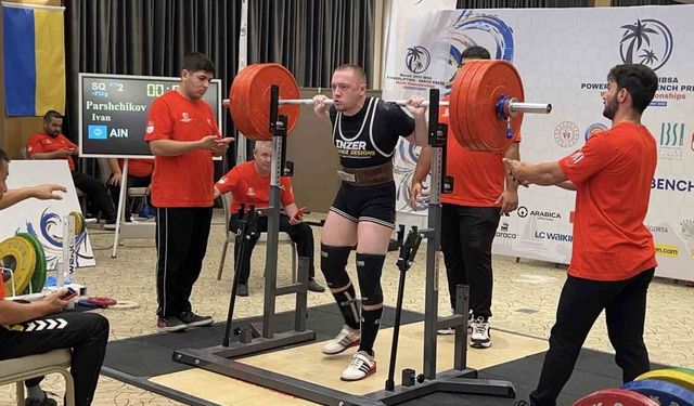 Görme Engelliler Dünya Halter Şampiyonası, Mersin’de sürüyor