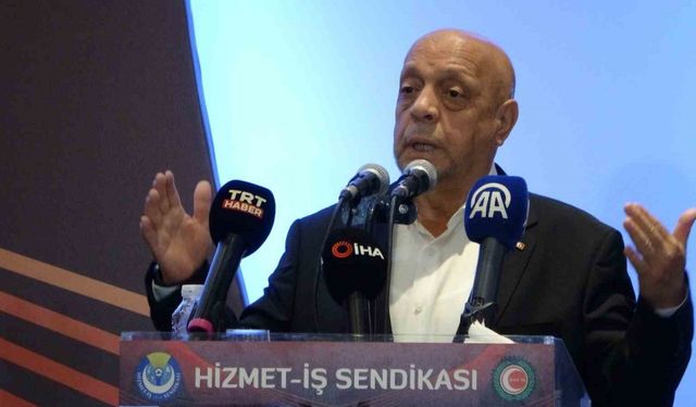 HAK-İş ve Hizmet-İş Genel Başkanı Mahmut Arslan: "Asgari Ücret Tespit Komisyonu’nun yapısı demokratik hale dönüştürülmelidir"