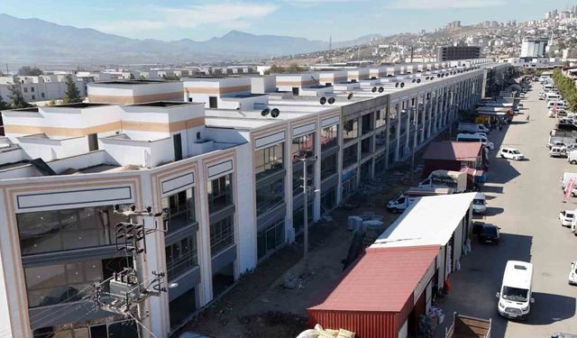 Kahramanmaraş ticaretinin kalbi yeniden atacak:Toptancılar Sitesi’nde yeni bloklar hızla yükseliyor