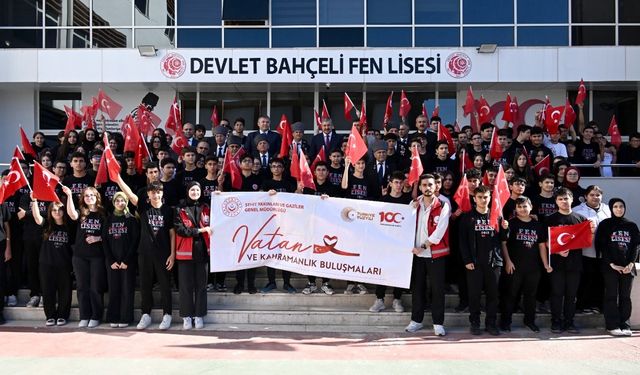 Osmaniye’de gaziler ve gençler "Vatan ve Kahramanlık Buluşmaları" programında bir araya geldi