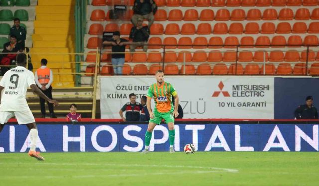 Trendyol Süper Lig: Alanyaspor: 0 - Gaziantep FK: 0 (Maç sonucu)
