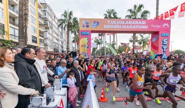 7. Uluslararası Mersin Maratonu başladı