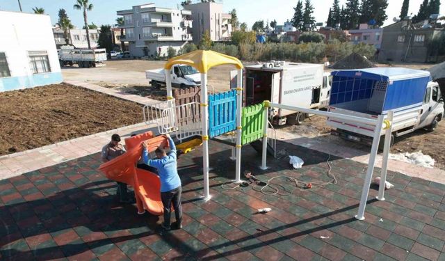 Akdeniz’de bir park daha yenilendi