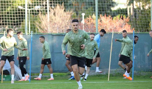 Alanyaspor, Kayserispor maçı hazırlıklarını tamamladı