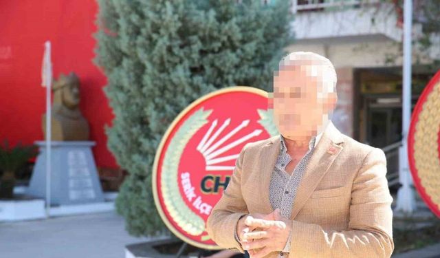 Eski CHP Serik İlçe Başkanı rüşvet iddiasıyla gözaltına alındı