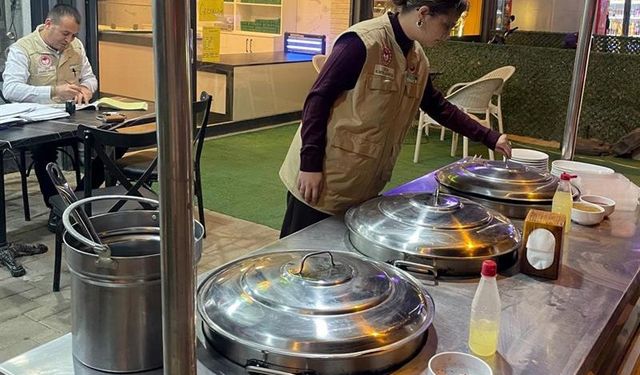 Gıda denetimlerinde 16 işletmeye 715 bin lira ceza uygulandı