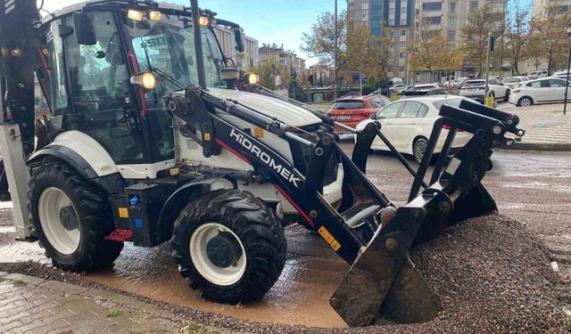 Kahramanmaraş’ta yağış sonrası saha çalışmaları