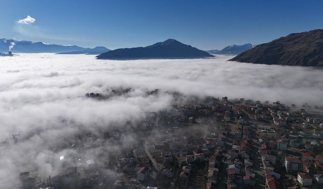 Sis kartpostallık görüntüler oluşturdu