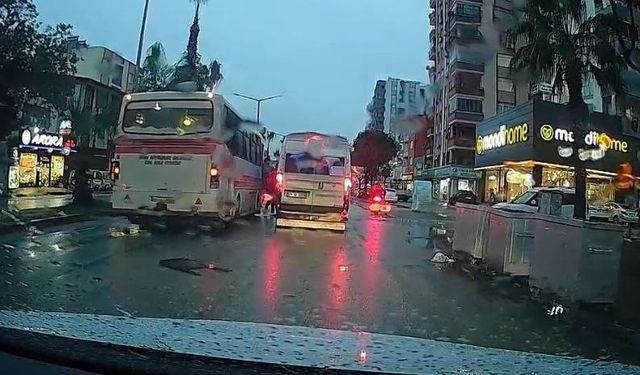 Yol verme kavgasında sürücülere ceza kesildi birinin ehliyetine de el konuldu