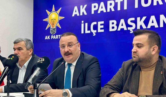 AK Parti'li Çokkeser'den Toroslar Belediyesine sert tepki: 'Üretici aleyhine karar alındı'