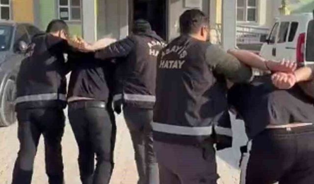 Antakya'da silahla yağmaya teşebbüs: 2 şüpheli tutuklandı
