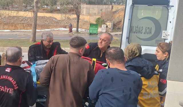 Asansör boşluğuna düşen şahıs kurtarıldı