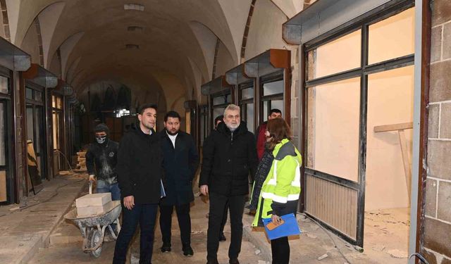 Başkan Görgel: 'Tarihi Kapalı Çarşı'mızın restorasyonu tamamlanıyor'