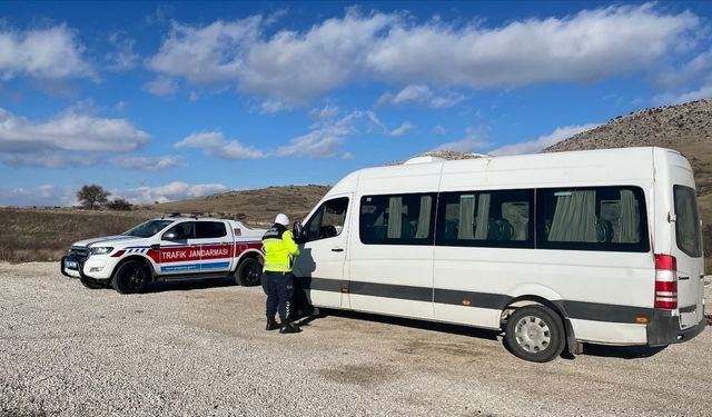 Burdur'da 730 araca idari ceza