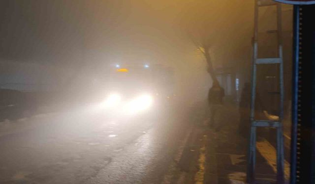 Kahramanmaraş sise teslim oldu, göz gözü görmedi