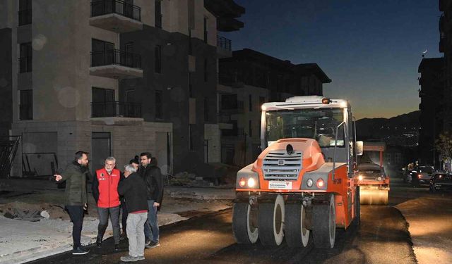 Kahramanmaraş'ta büyükşehirden asfalt atağı