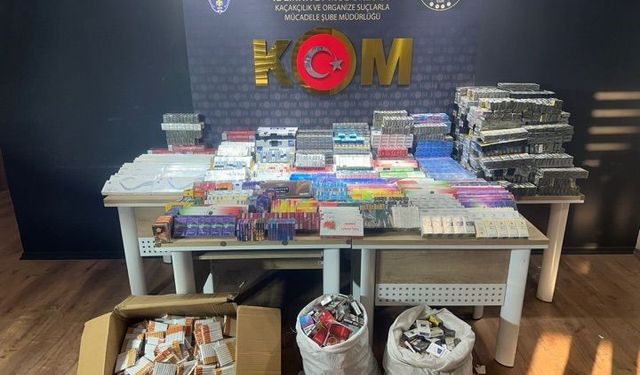 Kahramanmaraş'ta kaçakçılık operasyonlarında 3 şüpheli yakalandı