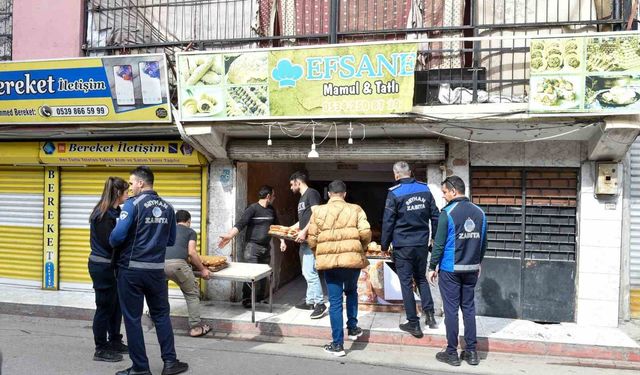 Adana'da mide bulandıran görüntü: Fırın mühürlendi