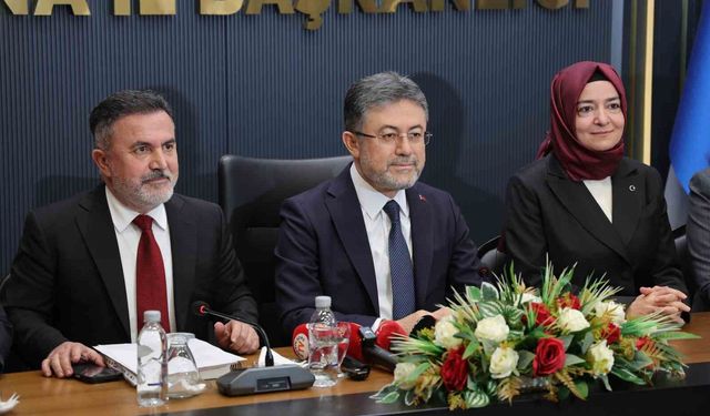 Bakan Yumaklı: '459 su ve sulama tesisi için 110 milyar liralık yatırım yapılacak'