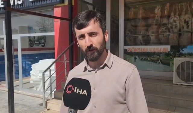 El freni boşalan minibüs ana yola indi, facia son anda önledi