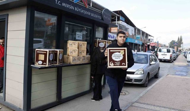 Mersin Büyükşehir Belediyesinden çölyak hastalarına Ramazan desteği
