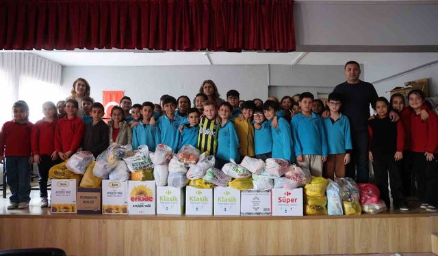 Minik yüreklerden büyük dayanışma