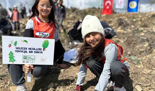 '81 İlde 81 Orman' projesi ilkbahar dikimleriyle devam ediyor