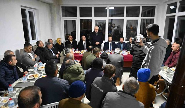 Başkan Başdeğirmen'den Sarımehmetler'e hizmet sözü