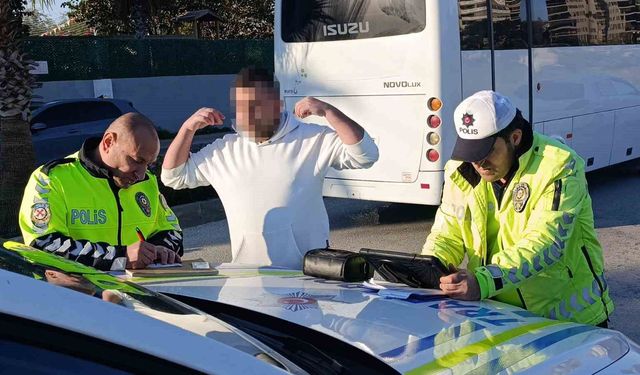 Ehliyetine el konulan sürücü üçüncü kez alkollü yakalandı, 390 bin lira rekor ceza uygulandı