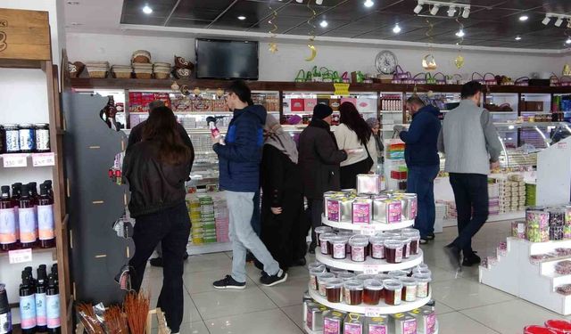 Isparta'nın gül lokumuna bayram öncesi yoğun talep